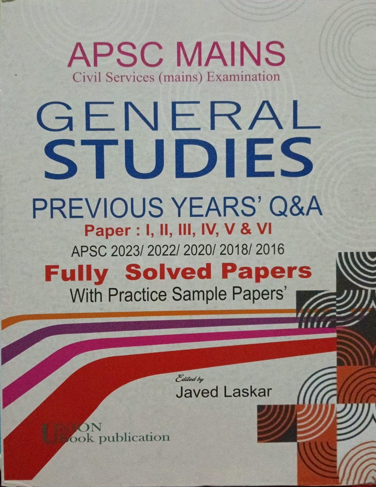 APSC Mains (GENERAL STUDIES)