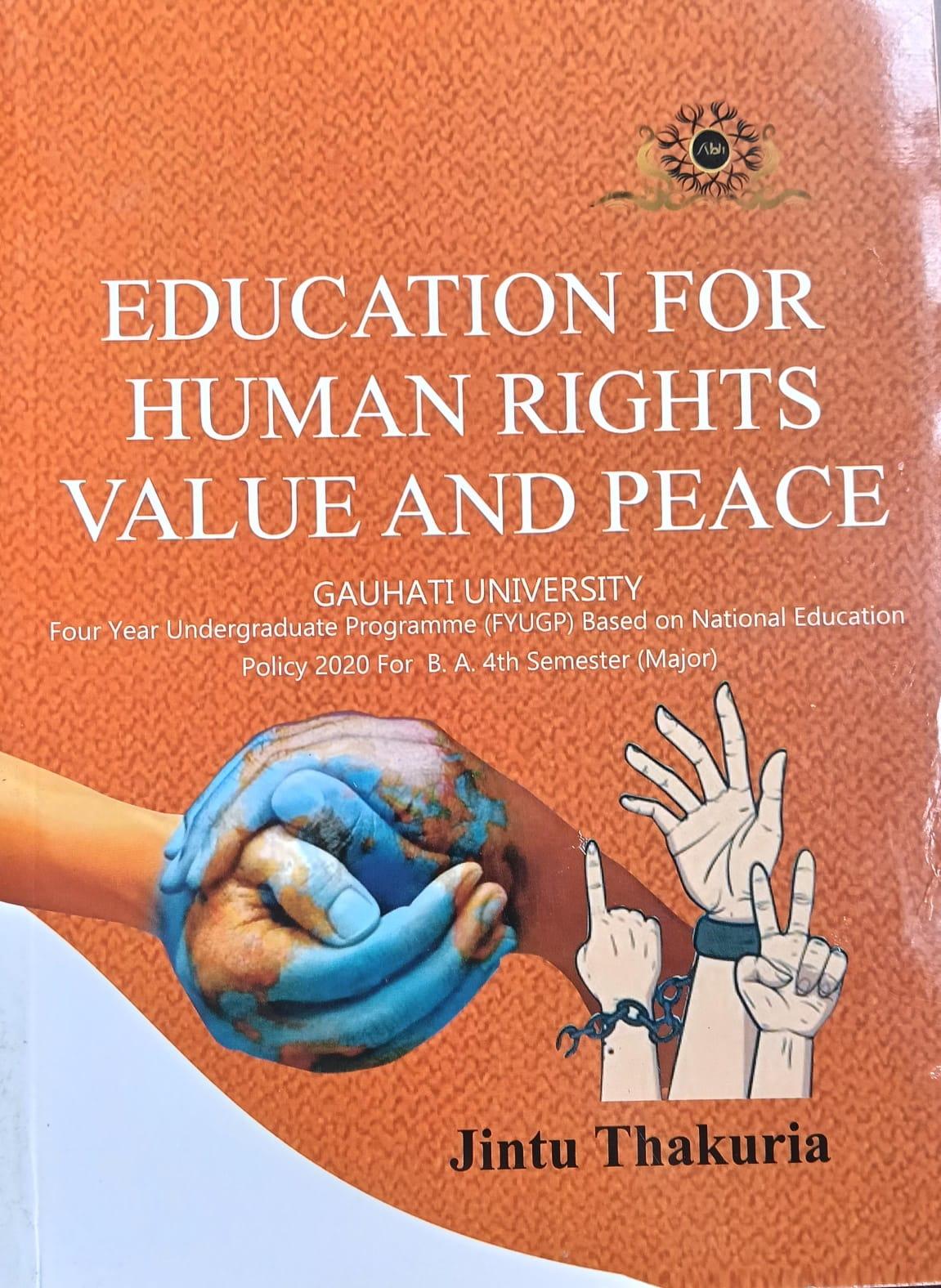 Education For Human Rights Value And Peace