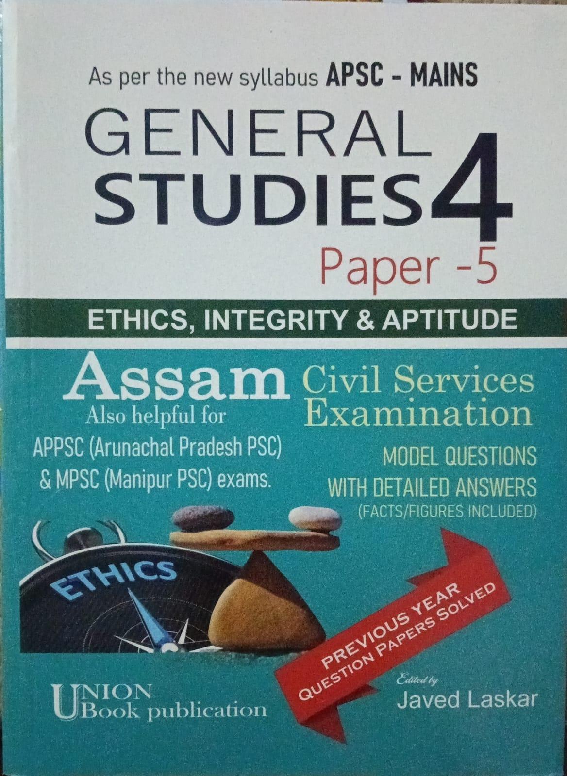 General Studies 4(Paper 5)