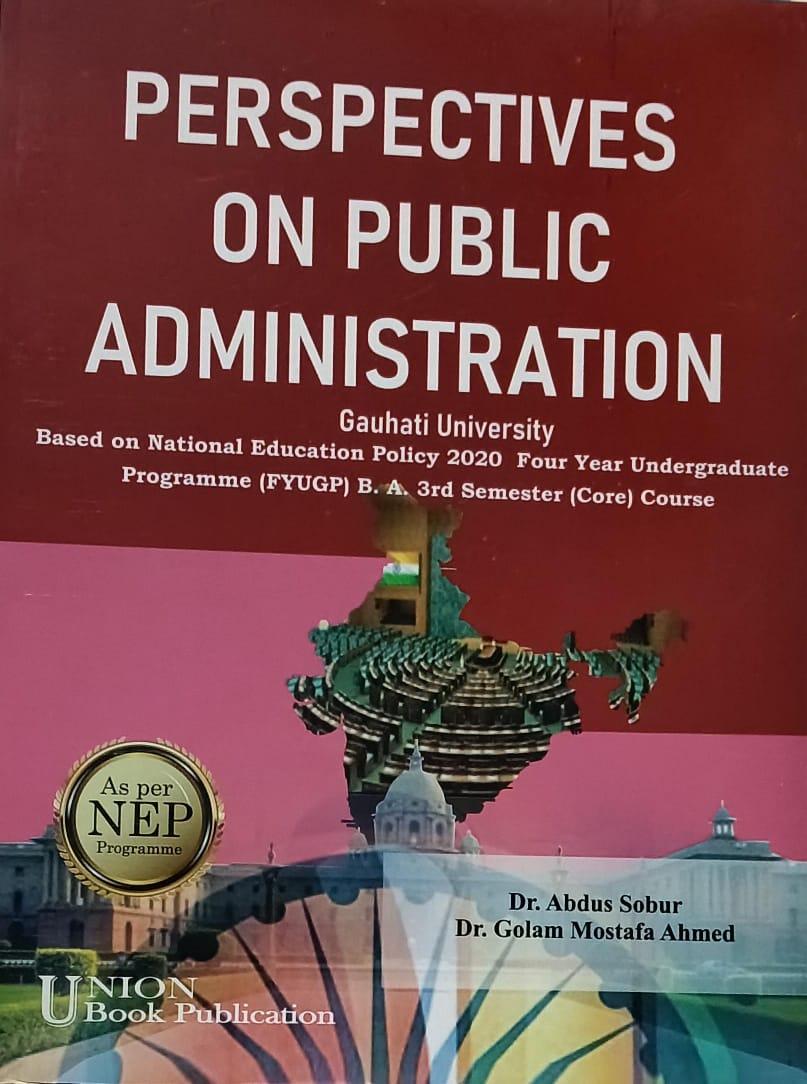 Perspectives On Public Administration